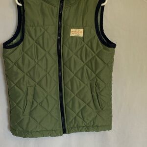 Weatherproof vintage Kids Quilted Green Vest